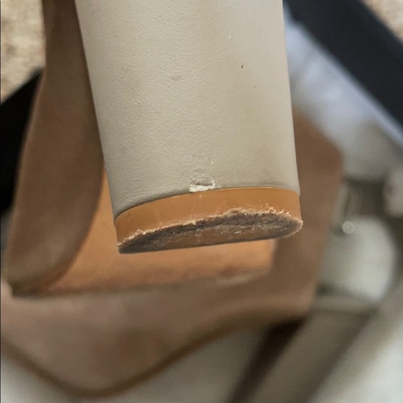 Vince Addison suede high heeled open toe - Picture 5 of 8